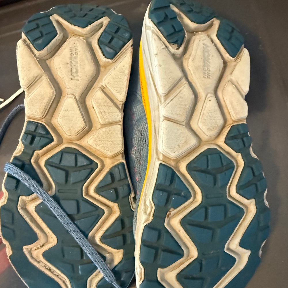 Hoka Blue and Pink Running Shoes - Picture 4 of 4